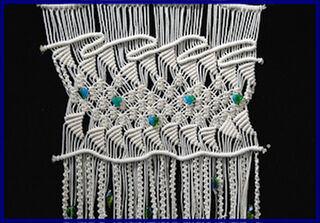 Macraweave and Wall Hangings - Coromandel Fish and Kayak