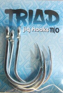 Jigstar Triad Jig Hooks - size 11/0