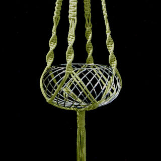 Macrame Pot Plant or Fruit Bowl Hanger