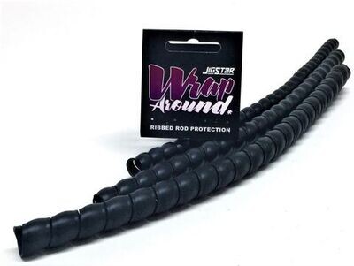 Jigstar Wraparound Rod Protector - Black