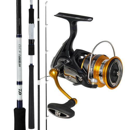 Daiwa Revros LT 4000-C  and Excelor Oceano 762MHFS Combo with 15lb Braid