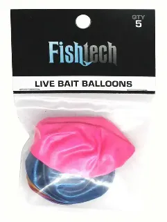 Livebait balloons 5 pk - Fishtech